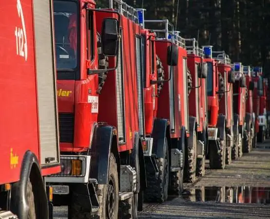 Strażacy z Bolesławca na obozie. Młodzież sprawdziła łączność w grze terenowej