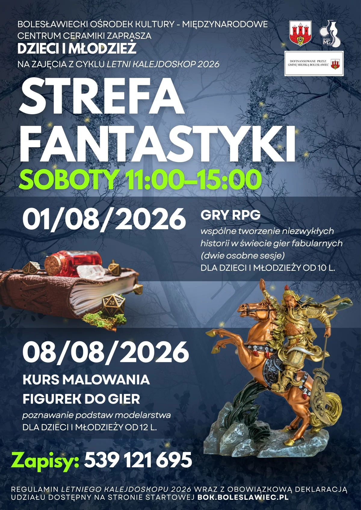 Grafika promocyjna wydarzenia Strefa Fantastyki