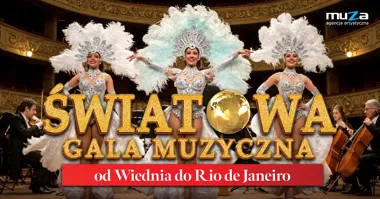 Grafika promocyjna wydarzenia Światowa Gala Muzyczna w Bolesławcu