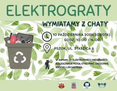 Grafika promocyjna wydarzenia Jesienne elektroporządki