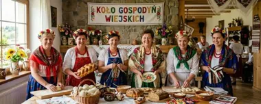 Grafika promocyjna wydarzenia Klubowe spotkania z dolnośląską wsią w Bożejowicach – spotkanie KGW z powiatu bolesławieckiego