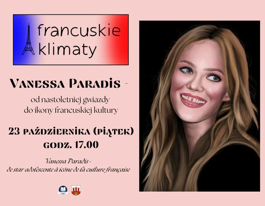 Grafika promocyjna wydarzenia Vanessa Paradis – od nastoletniej gwiazdy do ikony francuskiej kultury