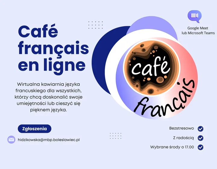 Ostatnia szansa przed wakacjami - francuski w wersji online z bolesławiecką biblioteką