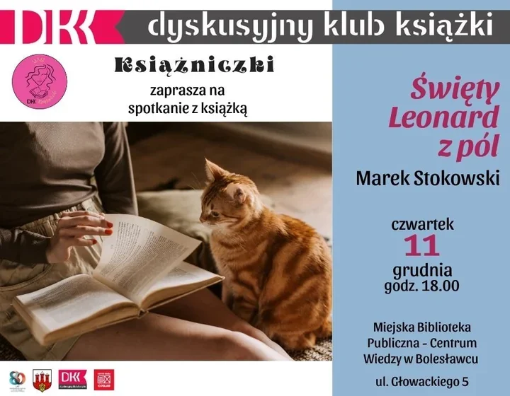 Grudniowe spotkanie DKK Książniczki - czy proza potrafi poprawić dzień mieszkańca