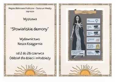 Słowiańskie demony wychodzą z lasu i zaglądają do biblioteki