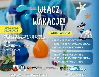 Robot-pies i chemiczne fajerwerki - nauka pokaże swoją twarz