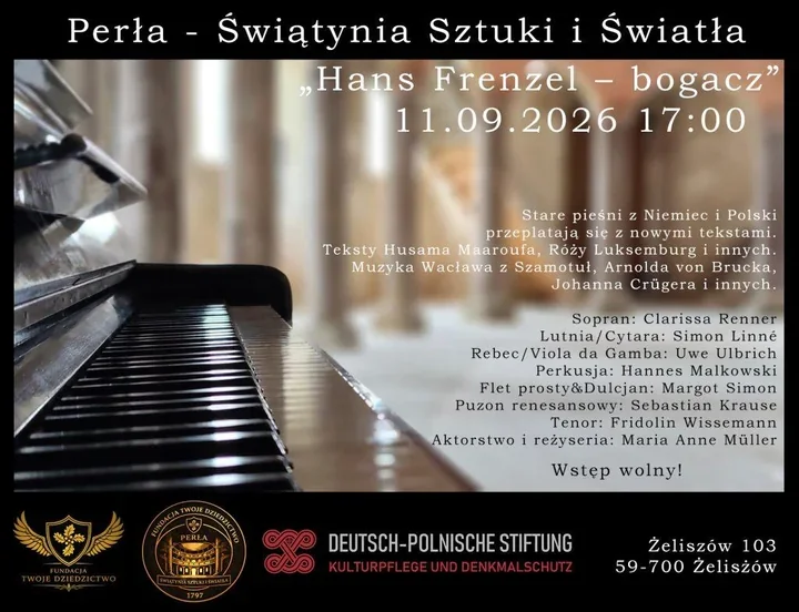 Renesansowe brzmienia i nowe teksty. Koncert w Perle w Żeliszowie