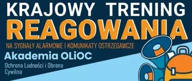 Syrena alarmowa i fałszywy komunikat - 29 sierpnia ważny trening