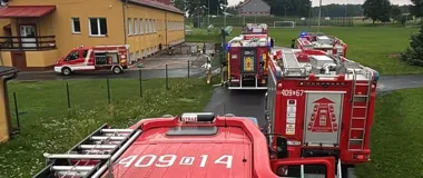 Burze nad powiatem bolesławieckim. Strażacy odnotowali 18 interwencji