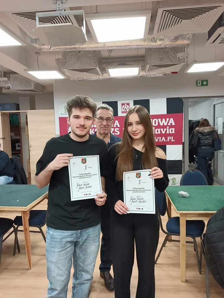 Cztery asy z Bolesławca zdobywają Wrocław - sukces w IV Turnieju Par Młodzieży Szkolnej