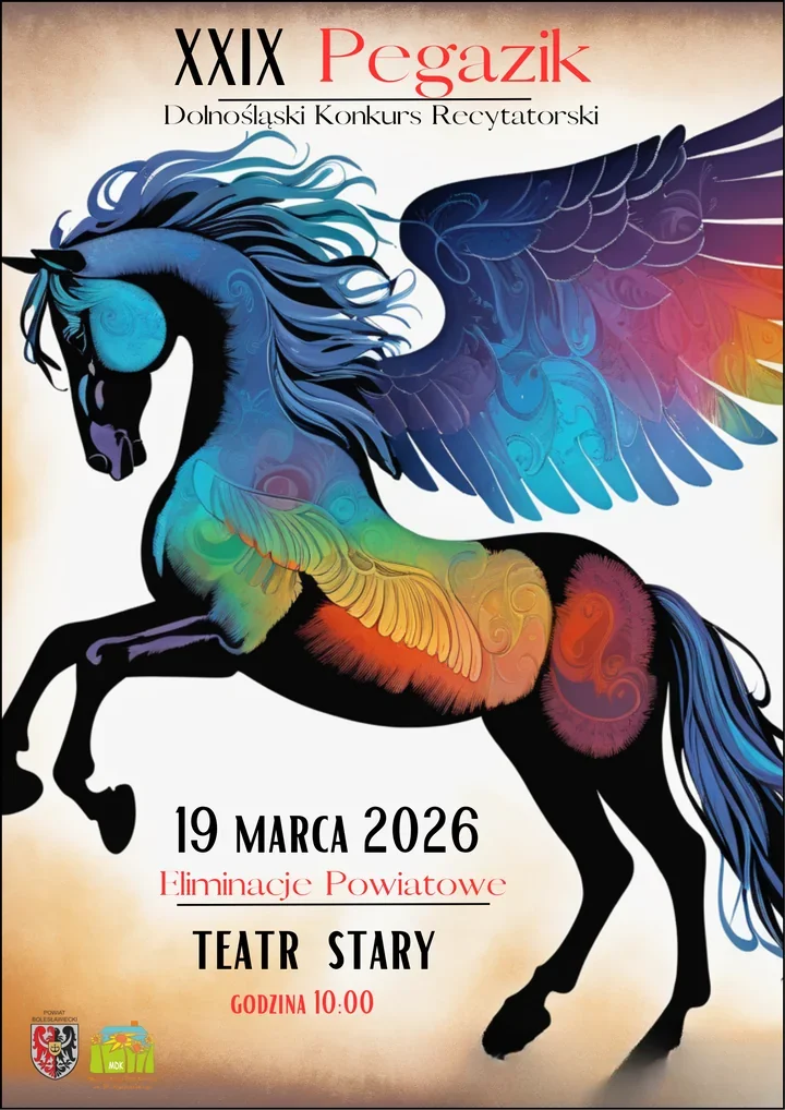 Pegazik wraca do Bolesławca - powiatowe eliminacje w MDK szykują scenę dla młodych recytatorów