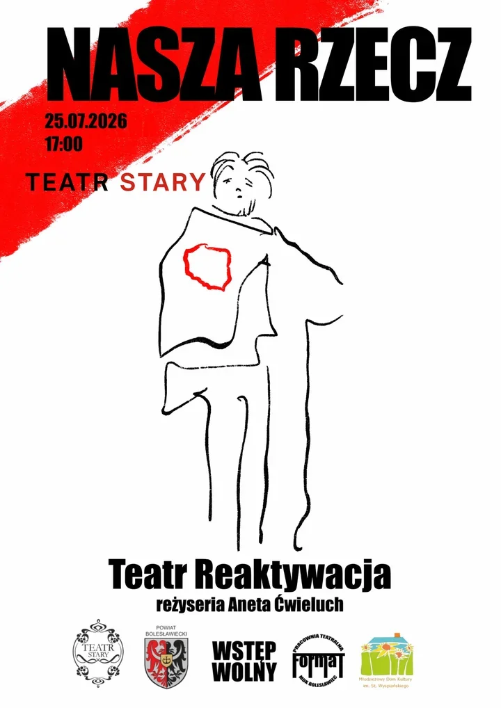 „NASZA RZECZ” wraca na scenę MDK - zagrają teatralni absolwenci