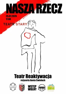 „NASZA RZECZ” wraca na scenę MDK - zagrają teatralni absolwenci