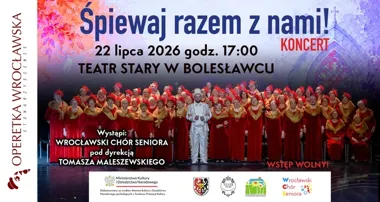 Chóralne przeboje w Teatrze Starym - seniorzy z Wrocławia przyjadą do Bolesławca