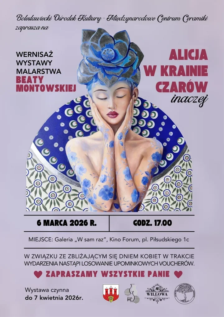 Malarstwo Beaty Montowskiej – wernisaż wystawy „Alicja w Krainie Czarów inaczej”