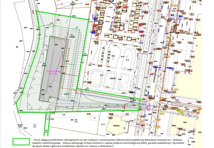 Nowe schronisko medyczne przy targowisku – szpital planuje wielofunkcyjny budynek