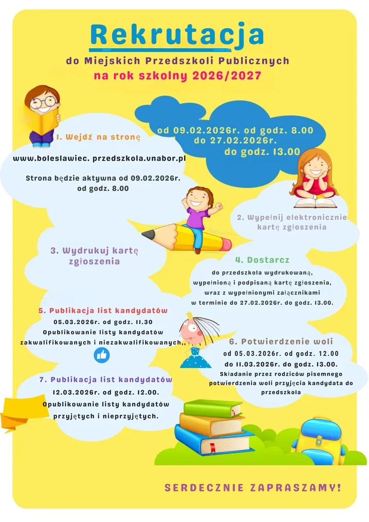 Rekrutacja do miejskich przedszkoli w Bolesławcu – zostało ponad 150 miejsc
