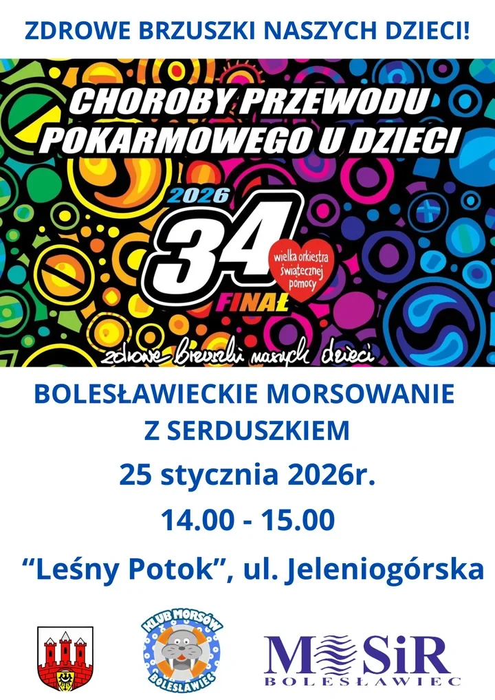 Morsowanie z Serduszkiem - zimowy finał WOŚP przy OWR Leśny Potok