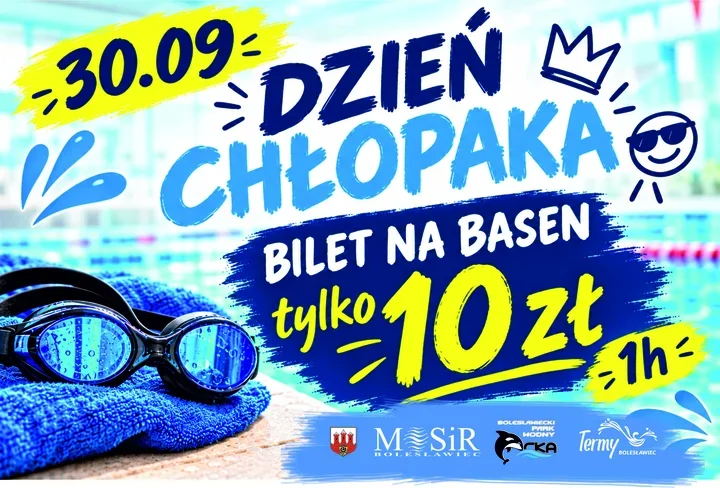 Bilet na basen za 10 zł. MOSiR przygotował promocję na Dzień Chłopaka