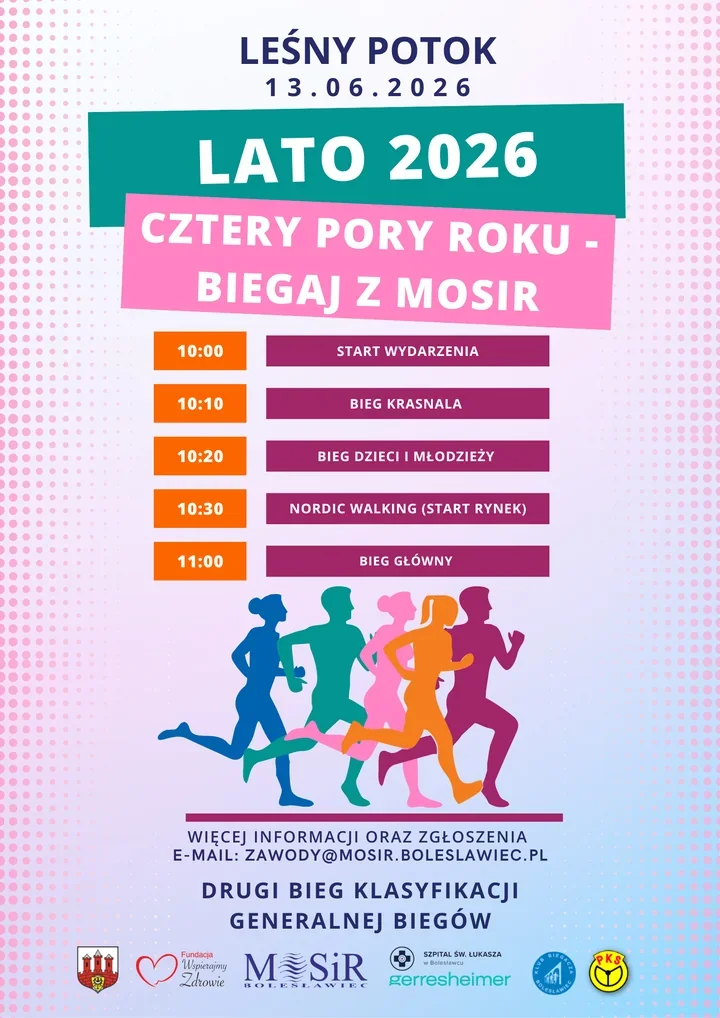 Bieg z krasnalami i Nordic Walking wracają do Leśnego Potoku