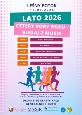 Bieg z krasnalami i Nordic Walking wracają do Leśnego Potoku