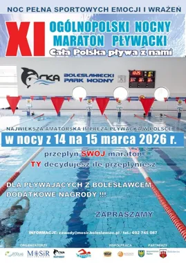 Nocna OTYLIADA nad Orką – maraton pływacki znów rozświetli Bolesławiec