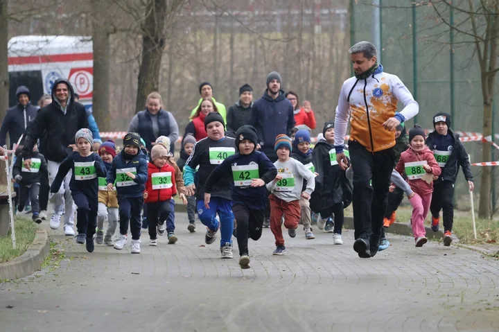 Leśny Potok zaroił się od biegaczy i każdy wrócił z medalem