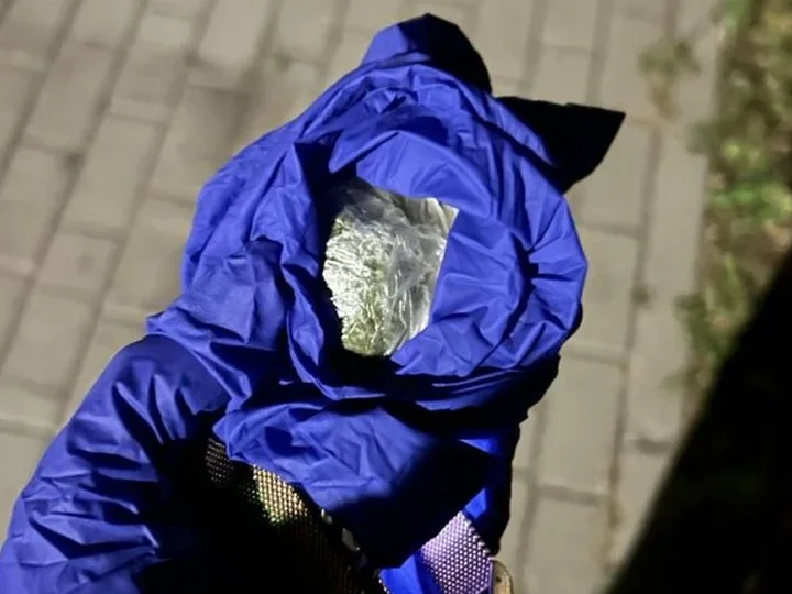 Kradzież paliwa za blisko 500 zł. Kierowca miał cudze tablice, pasażerka marihuanę