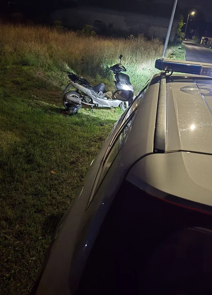 Rozbity klosz ujawnił więcej. 20-latek z zarzutem i cudzymi tablicami