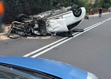 Dachowanie Audi w Wierzbowej. 14 zdarzeń w trzy dni