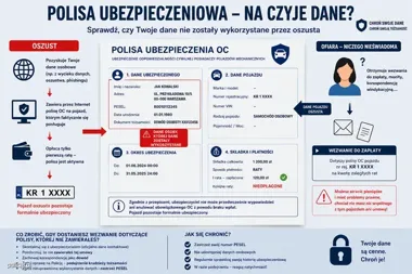 Skradziona tożsamość posłużyła do zawarcia polisy OC na cudzy rachunek