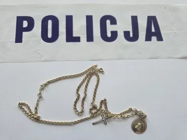 Łańcuszek seniorki wart 6 tysięcy złotych. Zatrzymanie po kilku dniach