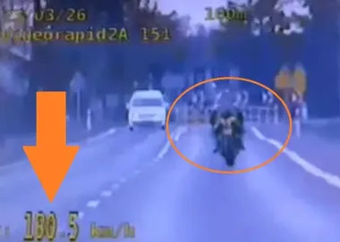 Motocykliści pędzili 180 km/h - sezon zaczął się od utraty praw jazdy