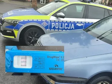 Niespokojny za kierownicą - narkotest zakończył jazdę 27-latka