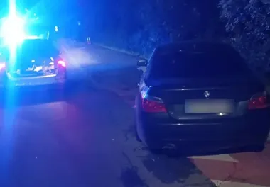 Nocna kontrola przerwała jazdę 21-latka. Miał blisko 2,5 promila