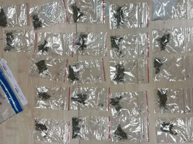 W mieszkaniu 30-latka z Bolesławca policja znalazła dwa rodzaje narkotyków