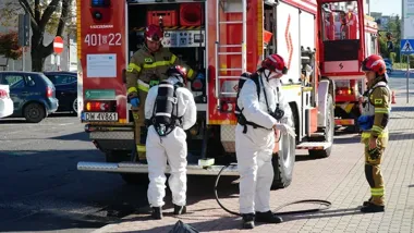 Awaria prądu, akcja w kopalni i niebezpieczna przesyłka. Sprawdzili procedury